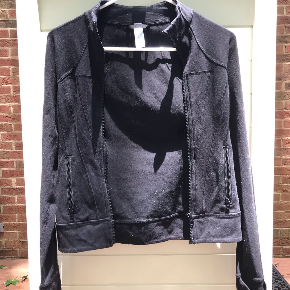 Black ivivva zip up jacket